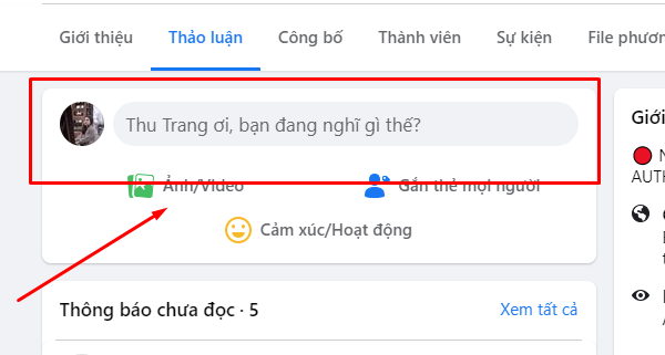 Cách đăng bài trên nhóm kín Facebook