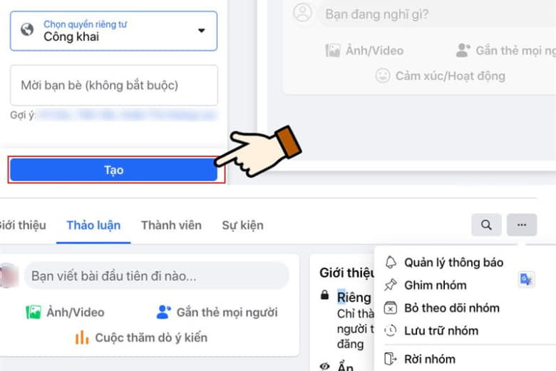 Cách hack vào nhóm kín trên Facebook